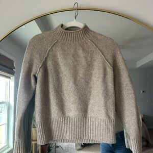 Cozy Beige Wool blend sweater